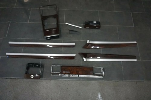 Audi d3 wurzelholzdekor - audi,